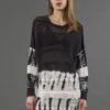 SPINEL TUNIC TIE DYE BLACK