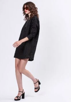 CORAL SHORT DRESS BLACK -Religion Clothing 55ICRD16BLACK6