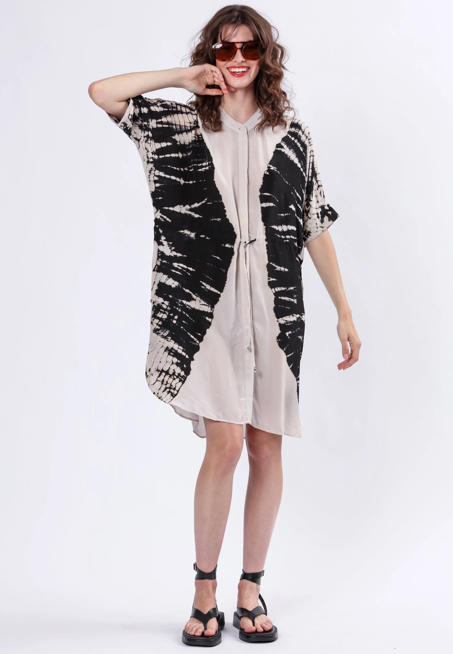 JADE TUNIC TIE DYE CASHMERE 5 JADE TUNIC TIE DYE CASHMERE - Image 5