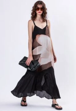 JADE MAXI DRESS SOLAR SEPIA 10 JADE MAXI DRESS SOLAR SEPIA -Religion Clothing 55IJDD17SOLARSEPIA1