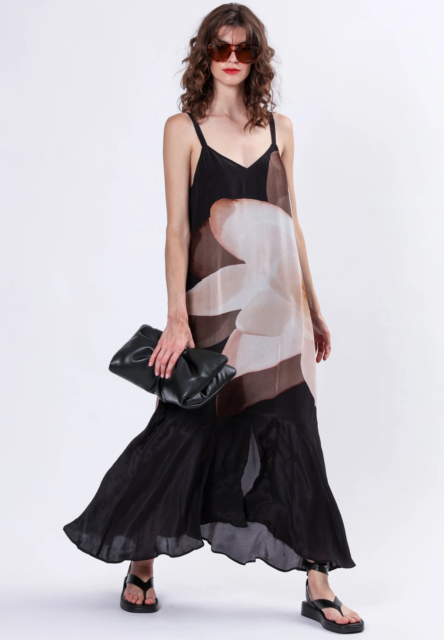 JADE MAXI DRESS SOLAR SEPIA 5 JADE MAXI DRESS SOLAR SEPIA - Image 5