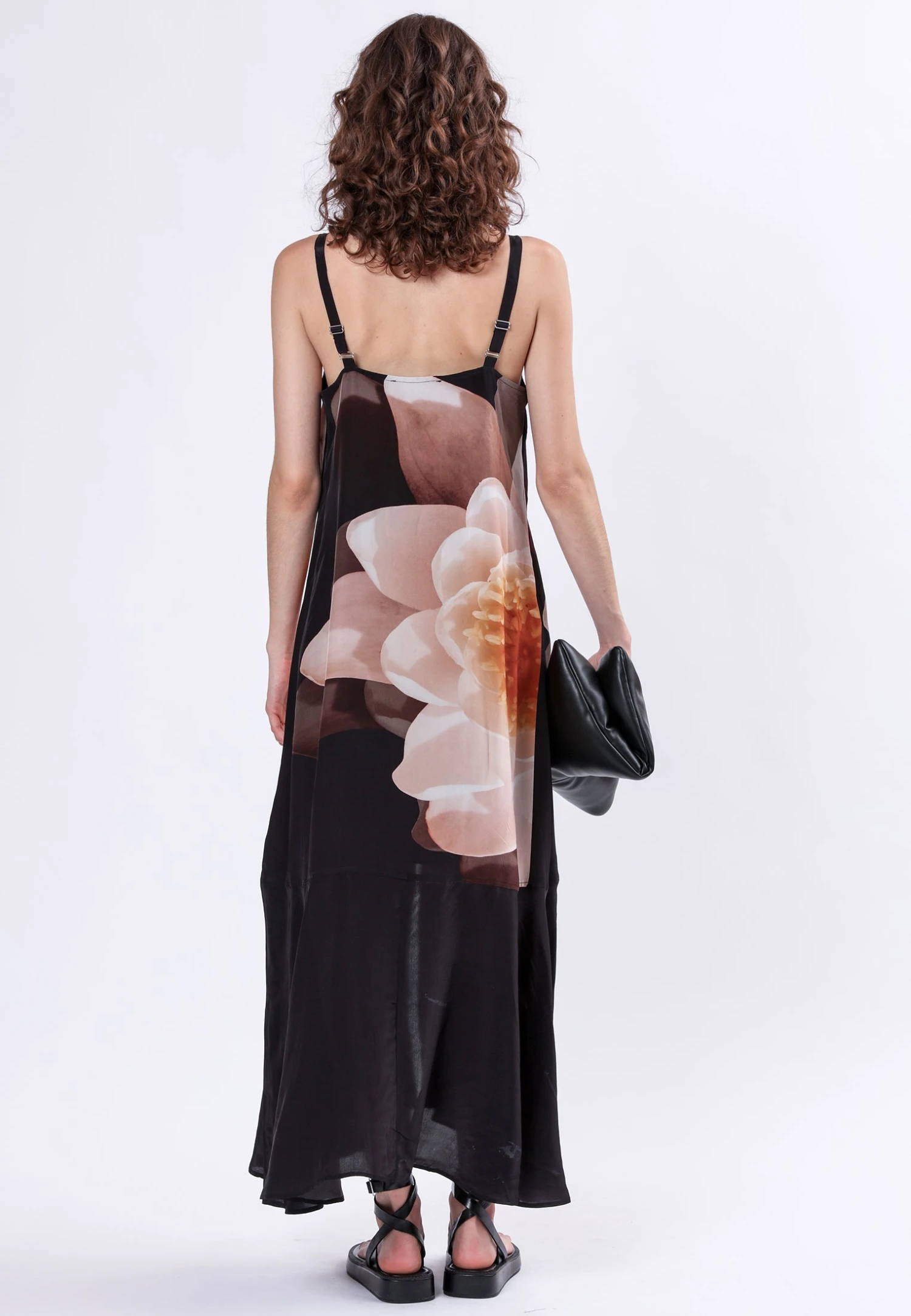 JADE MAXI DRESS SOLAR SEPIA 3 JADE MAXI DRESS SOLAR SEPIA - Image 3