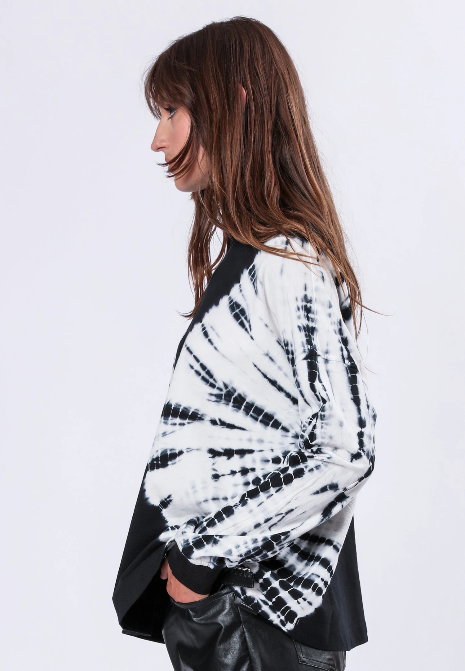 JADE SWEAT TIE DYE BLACK 3 JADE SWEAT TIE DYE BLACK - Image 3