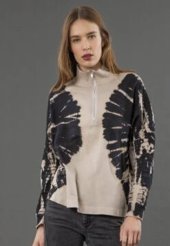 JADE SWEAT TIE DYE CASHMERE