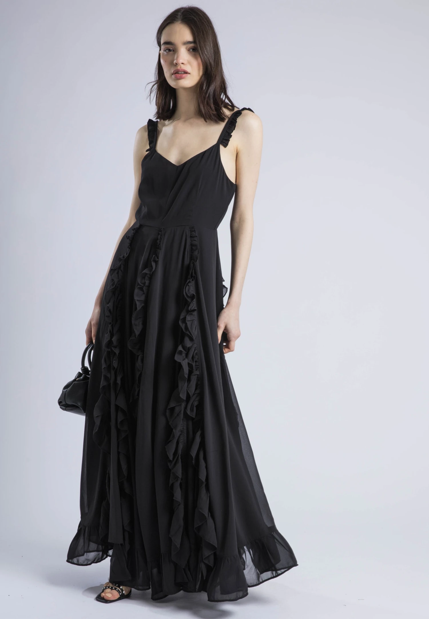 KATE MAXI DRESS BLACK 5 KATE MAXI DRESS BLACK - Image 5