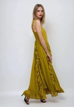 KATE MAXI DRESS OCHRE 10 KATE MAXI DRESS OCHRE -Religion Clothing 55IKTD10OCHRE3