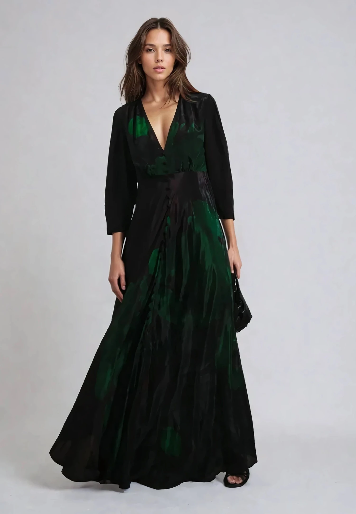 MARYAM MAXI DRESS PRIME GREEN 1 MARYAM MAXI DRESS PRIME GREEN