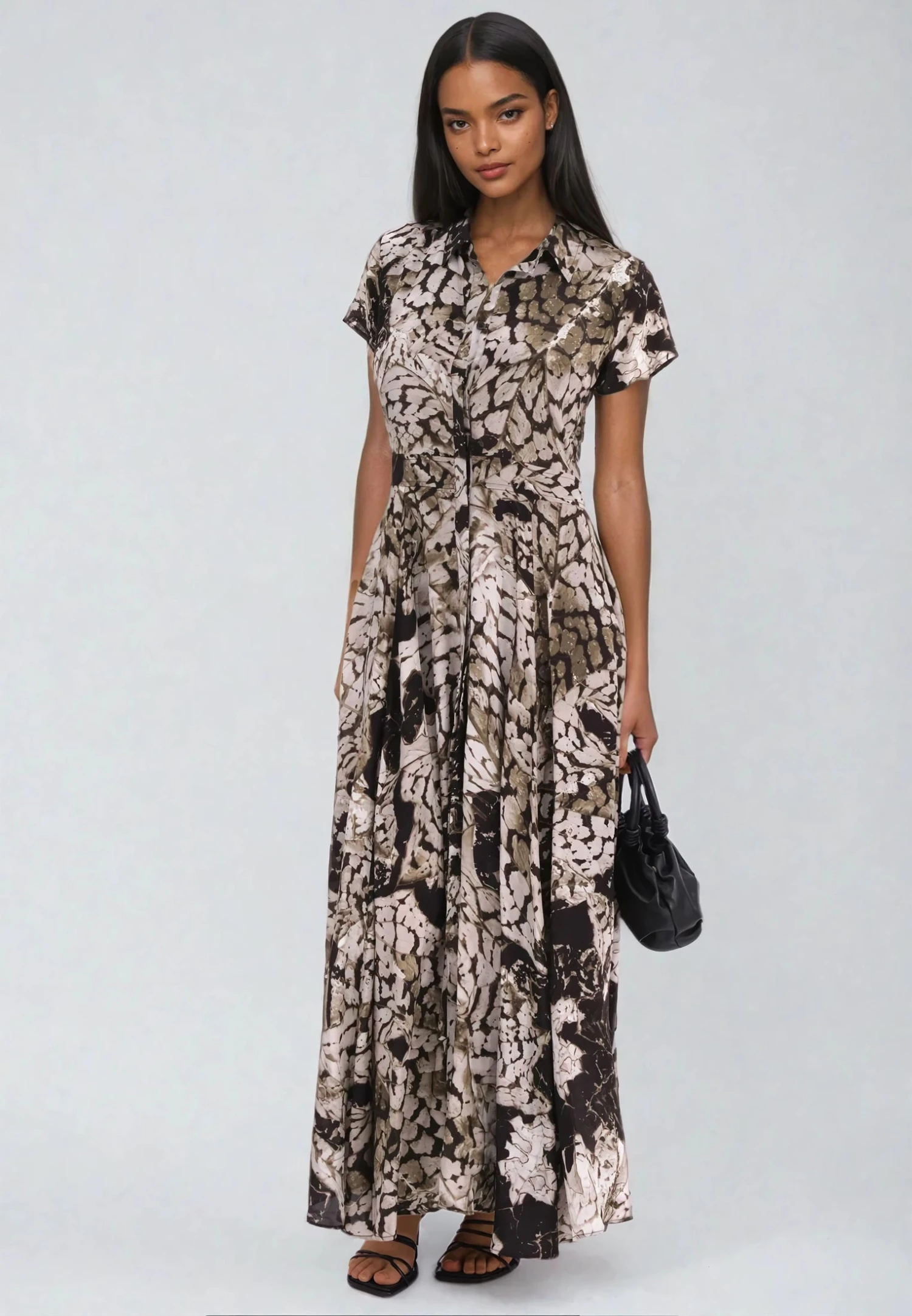 MYSTIC MAXI DRESS CARAMEL 4 MYSTIC MAXI DRESS CARAMEL - Image 4