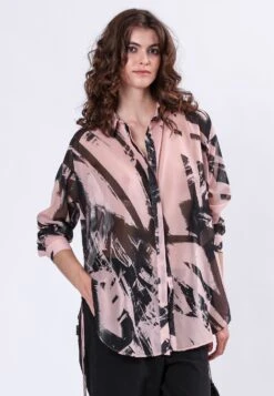 TANZANITE SHIRT PARALLEL PRINT