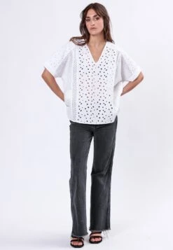 TOPAZ TOP WHITE 9 TOPAZ TOP WHITE -Religion Clothing 55ITZT07WHITE2