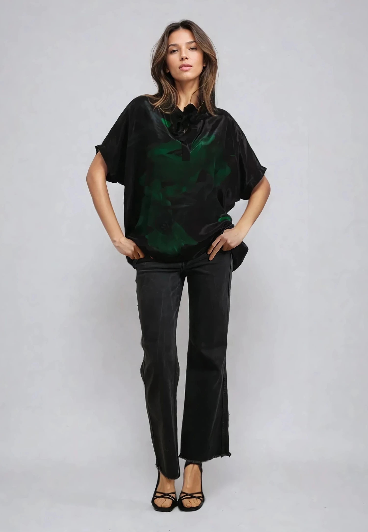 VALERIA TOP PRIME GREEN 2 VALERIA TOP PRIME GREEN - Image 2