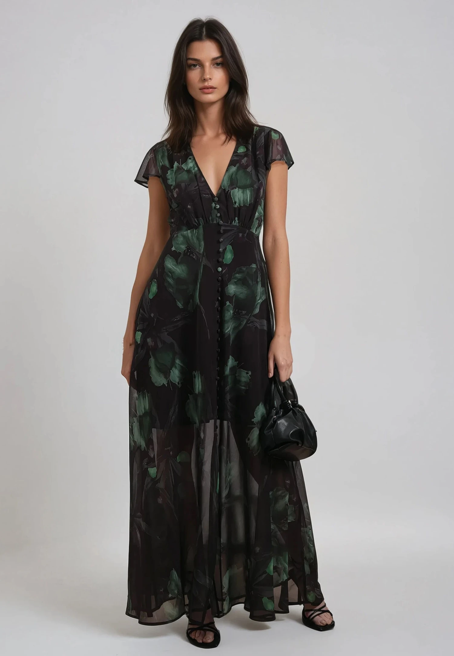 INDIUM MAXI DRESS PRIME GREEN 1 INDIUM MAXI DRESS PRIME GREEN