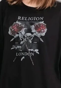 FLUSH TOP BLACK -Religion Clothing 55TFHT02BLACK4