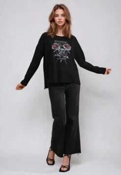 FLUSH TOP BLACK -Religion Clothing 55TFHT02BLACK6