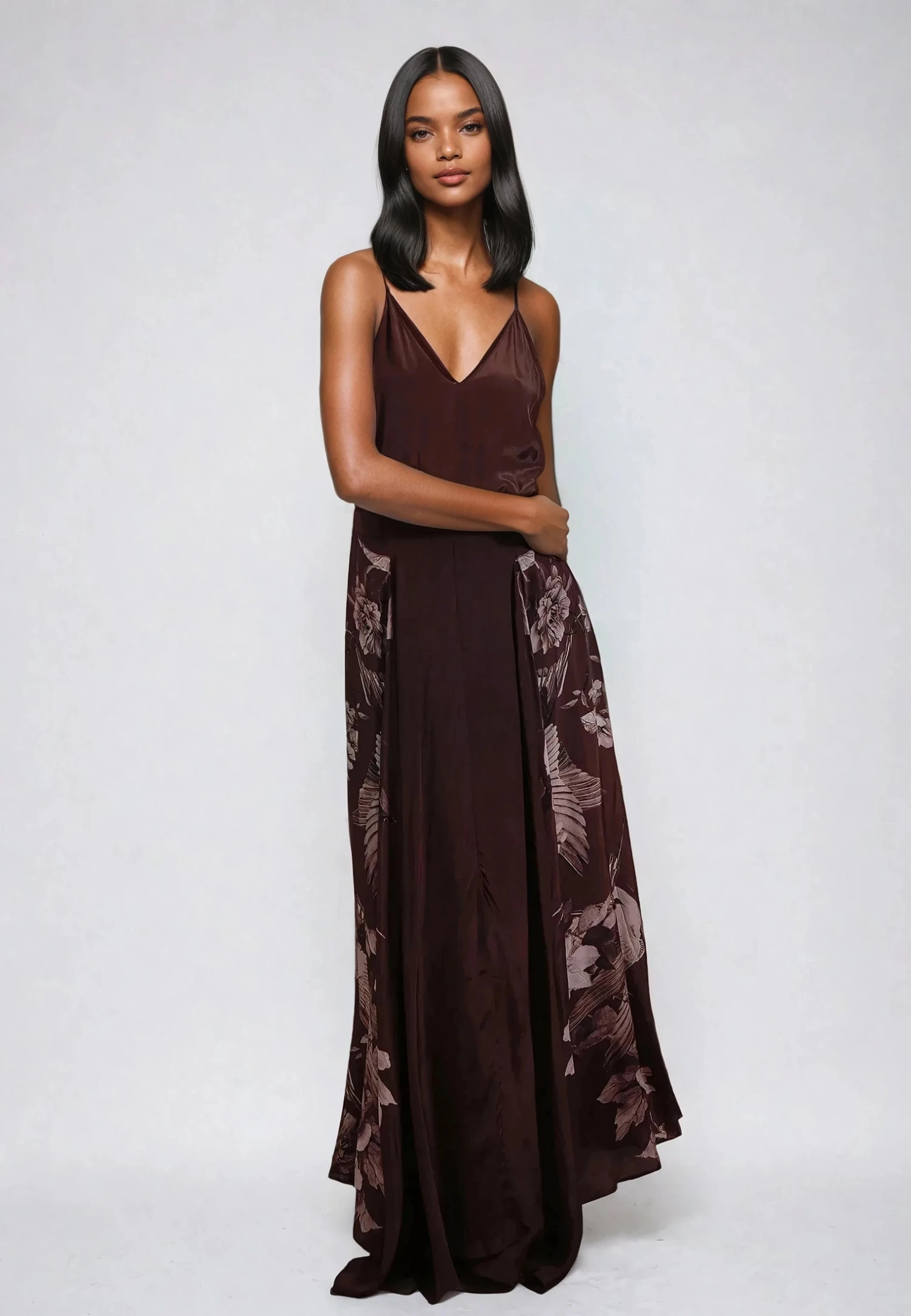 INVERSION DRESS BROWN 5 INVERSION DRESS BROWN - Image 5