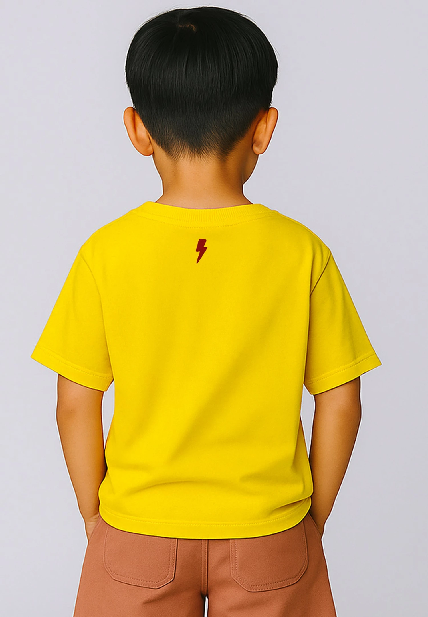 Kids GOOD VIBES BOYS T-SHIRT YELLOW 5 Kids GOOD VIBES BOYS T-SHIRT YELLOW - Image 5