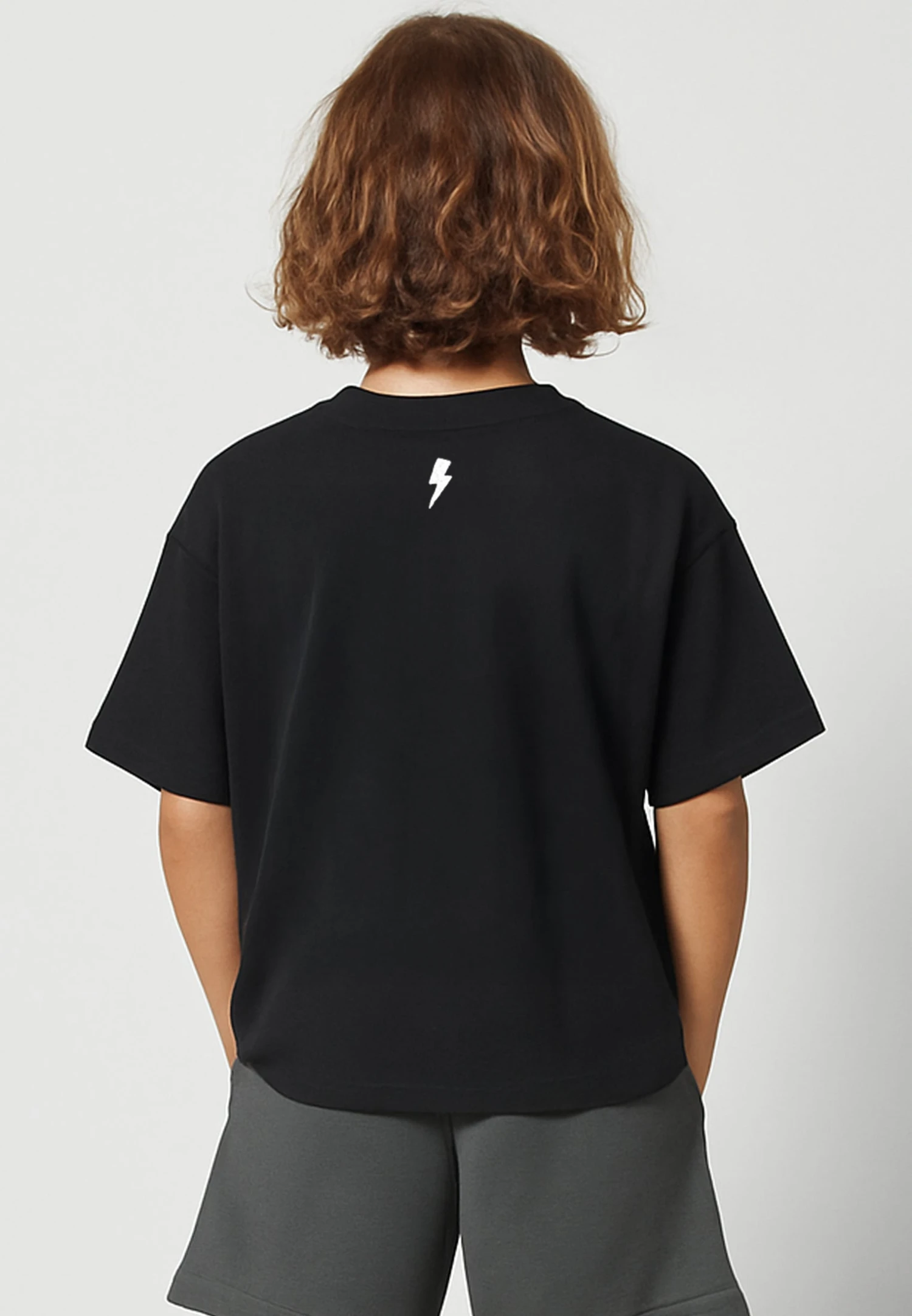 Kids ROCK CREW BOYS T-SHIRT BLACK 3 Kids ROCK CREW BOYS T-SHIRT BLACK - Image 3