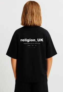 Kids RELIGION BOYS OVERSIZED T-SHIRT BLACK