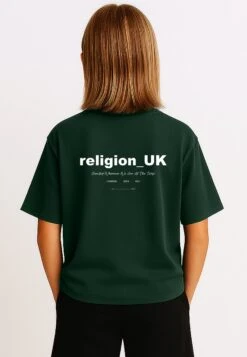 Kids RELIGION BOYS OVERSIZED T-SHIRT GREEN -Religion Clothing 614RUN70GREEN1