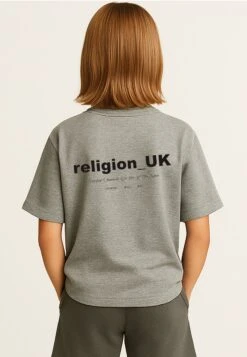 Kids RELIGION BOYS OVERSIZED T-SHIRT GREY MARL