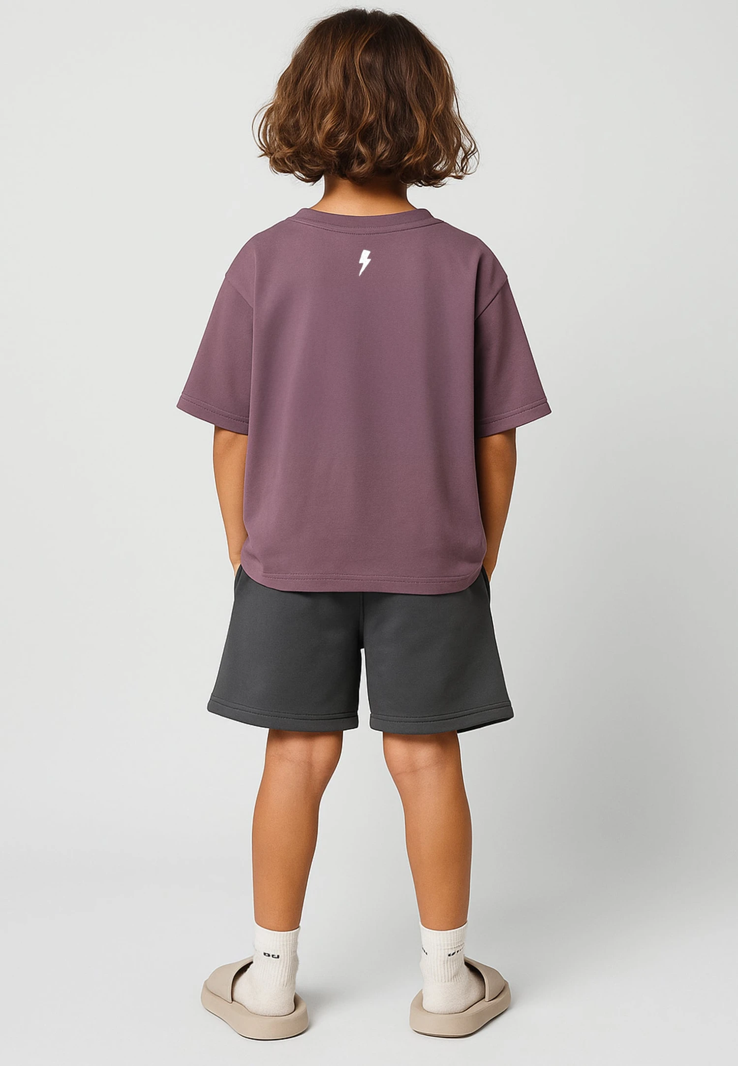 Kids TROUBLE MAKER BOYS T-SHIRT MAUVE 5 Kids TROUBLE MAKER BOYS T-SHIRT MAUVE - Image 5