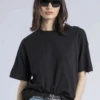 RELAXED BASIC T-SHIRT BLACK