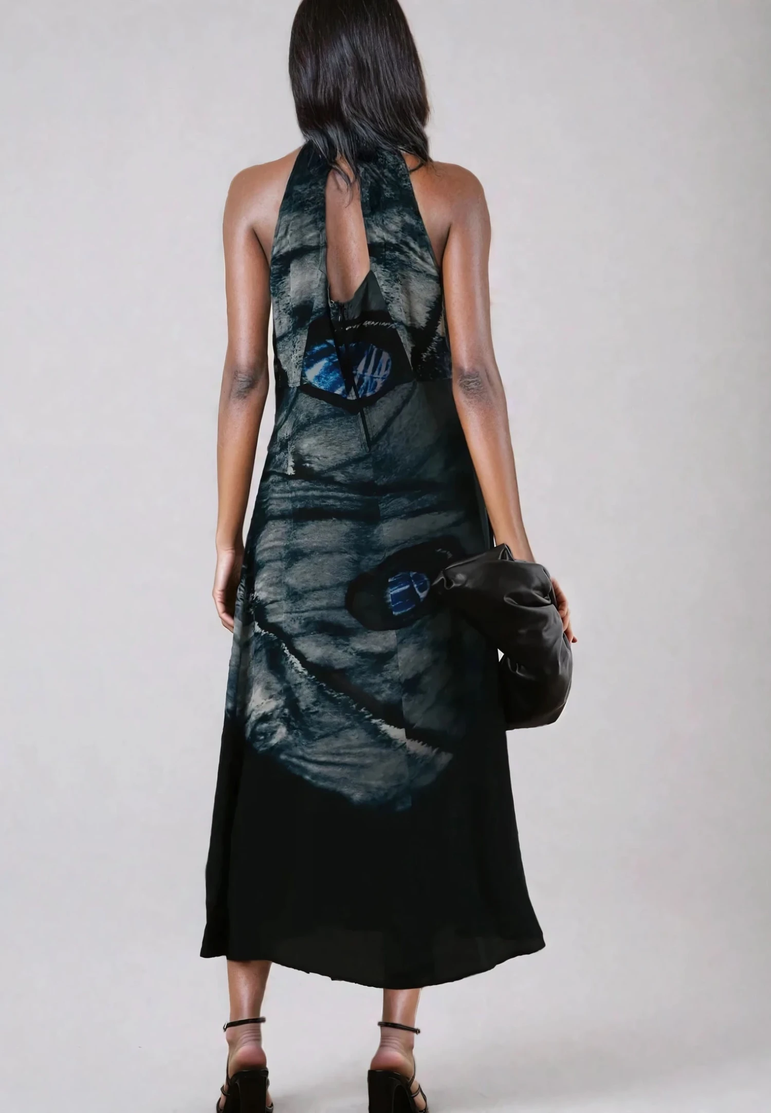 HIDDEN DRESS NOCTURNAL TURQUOISE 4 HIDDEN DRESS NOCTURNAL TURQUOISE - Image 4