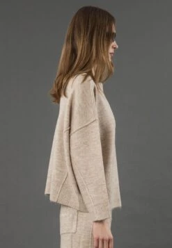 KNIT JUMPER BEIGE 8 KNIT JUMPER BEIGE -Religion Clothing 74HKNW02BEIGE2