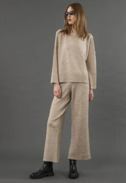 KNIT JUMPER BEIGE 9 KNIT JUMPER BEIGE -Religion Clothing 74HKNW02BEIGE3