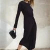 FLINT DRESS BLACK