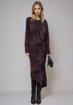 FLINT DRESS MAUVE WINE -Religion Clothing 75BFTD28MAUVEWINE1 294c5bca 03e5 4e89 a77a 796bbaa44c29