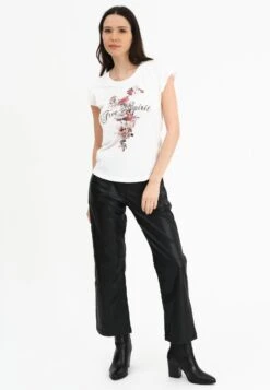 JILLIAN T-SHIRT WHITE FREE SPIRIT 9 JILLIAN T-SHIRT WHITE FREE SPIRIT -Religion Clothing 75BJNT14FREESPIRITWHITE2