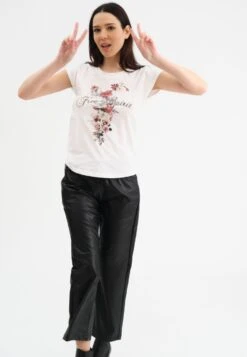 JILLIAN T-SHIRT WHITE FREE SPIRIT 10 JILLIAN T-SHIRT WHITE FREE SPIRIT -Religion Clothing 75BJNT14FREESPIRITWHITE6