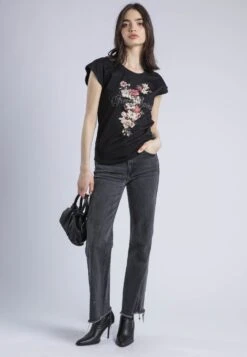 JILLIAN T-SHIRT BLACK FREE SPIRIT 11 JILLIAN T-SHIRT BLACK FREE SPIRIT -Religion Clothing 75BJNT14 FREE SPIRIT BLACK 6