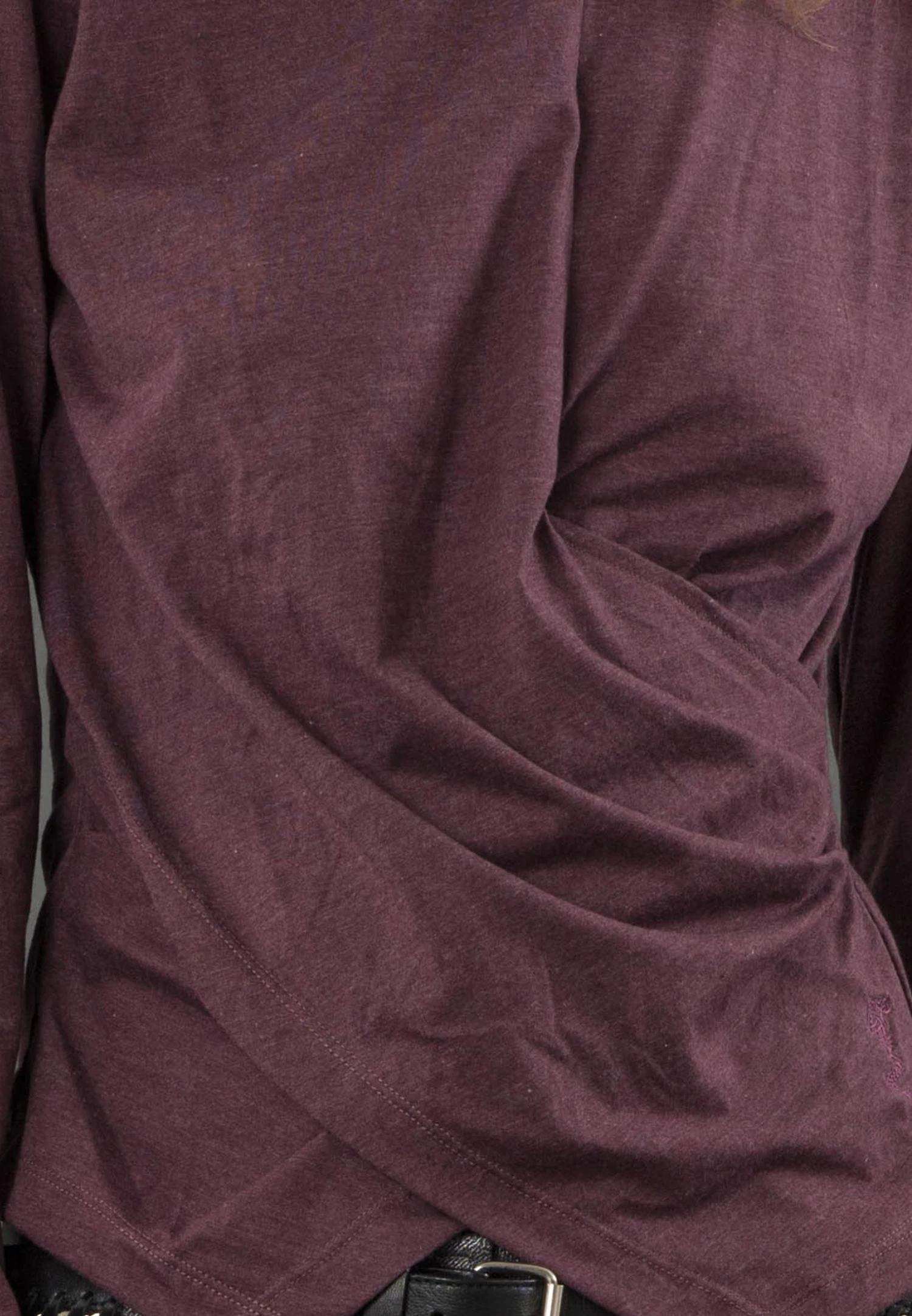 TIME TOP LS MAUVE WINE 6 TIME TOP LS MAUVE WINE - Image 6