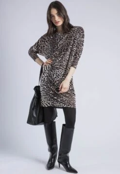 EMMY DRESS SILVER ANIMAL -Religion Clothing 75HEMD332 f43bde24 d78f 46f1 ae78 5c0b0e9c1167