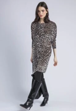 EMMY DRESS SILVER ANIMAL -Religion Clothing 75HEMD336 80885f3e e770 4c8f af99 9c27c824071b