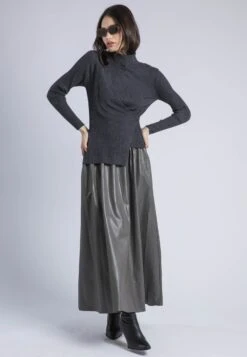 SERENA JUMPER CHARCOAL 9 SERENA JUMPER CHARCOAL -Religion Clothing 75HSEW86GREY2 91a47dff 7469 47b3 b07b 57155809c946