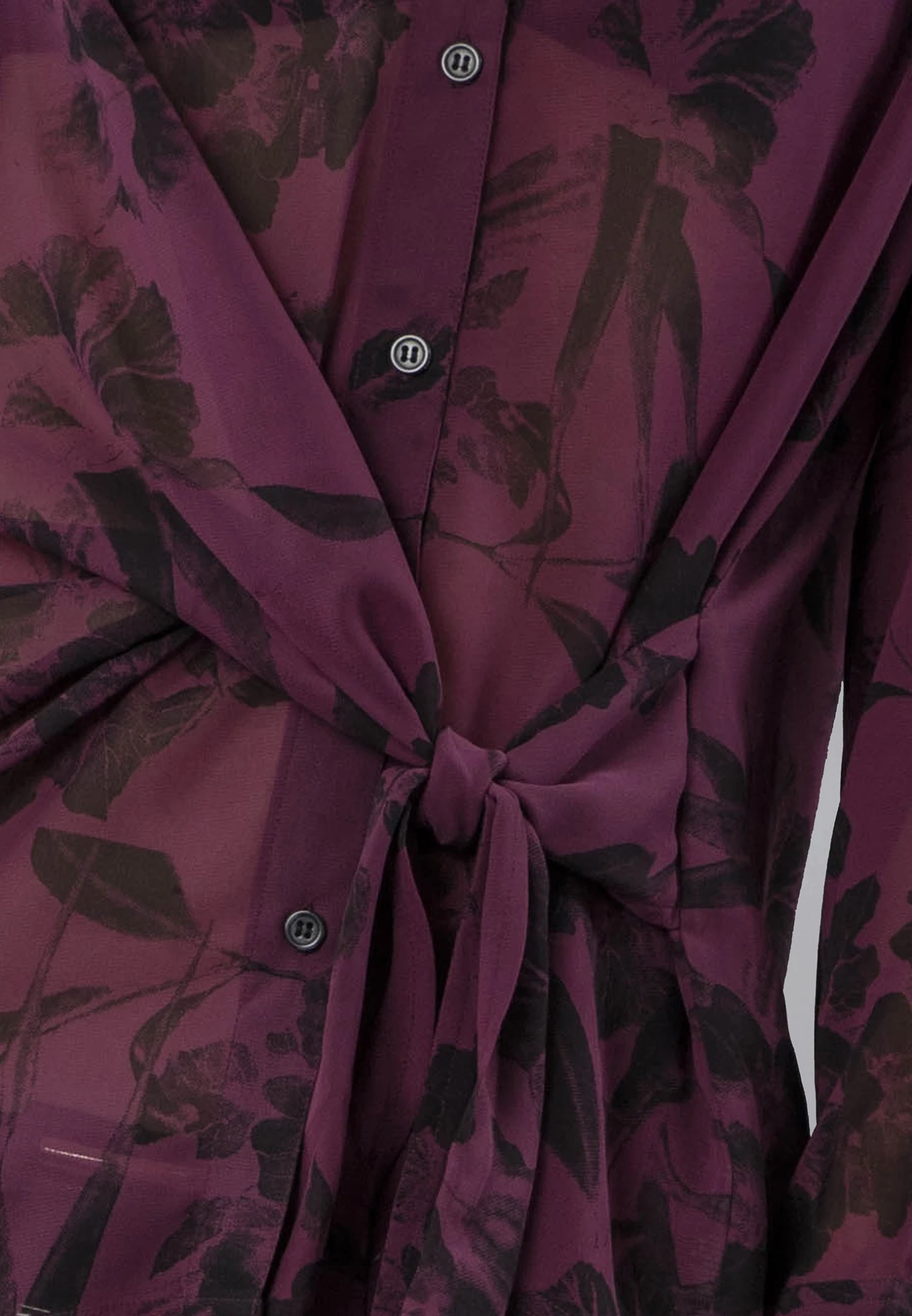 FREYA SHIRT ROSA MAUVE WINE 6 FREYA SHIRT ROSA MAUVE WINE - Image 6