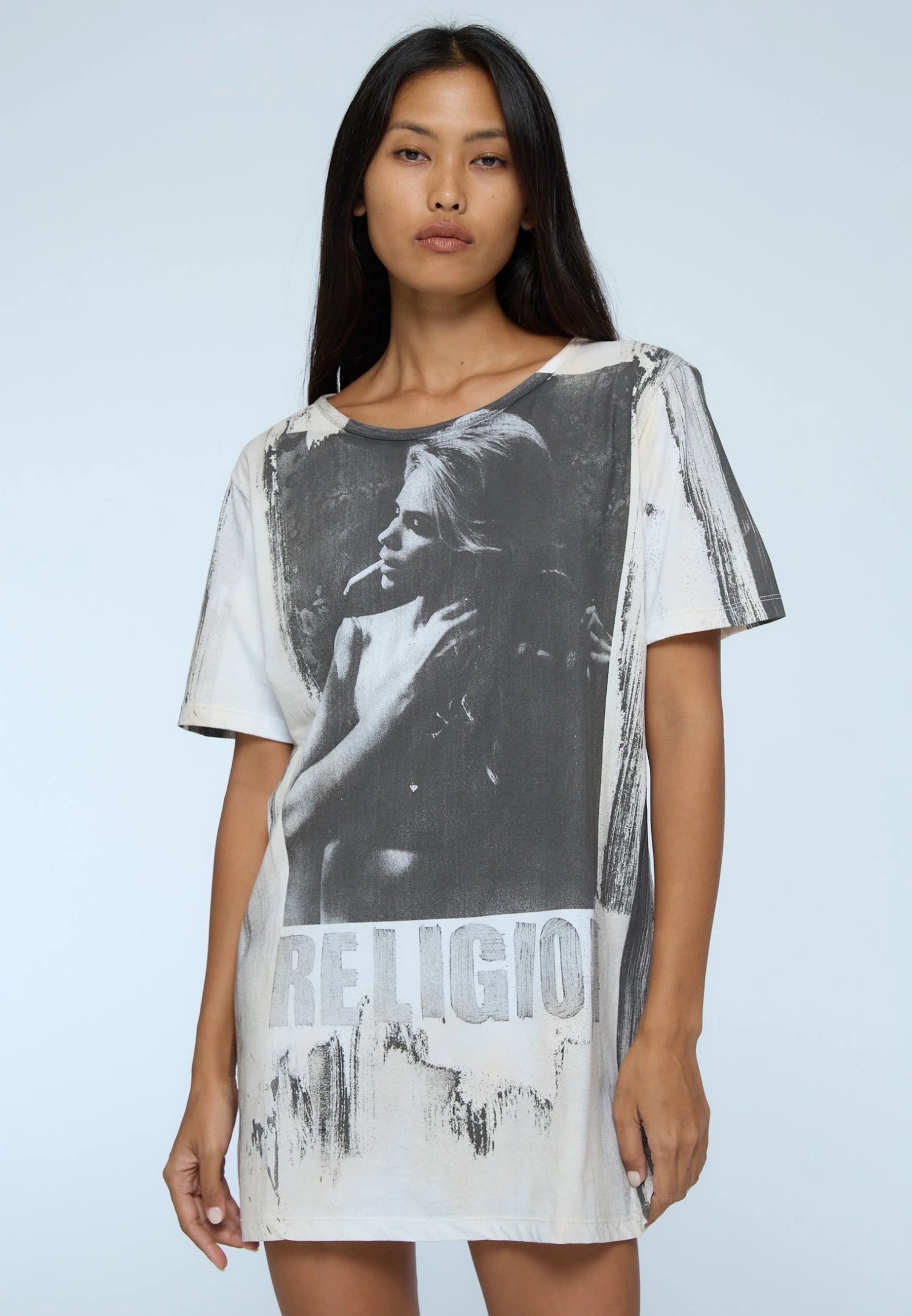 GIRL SMOKING DRESS WHITE 4 GIRL SMOKING DRESS WHITE - Image 4