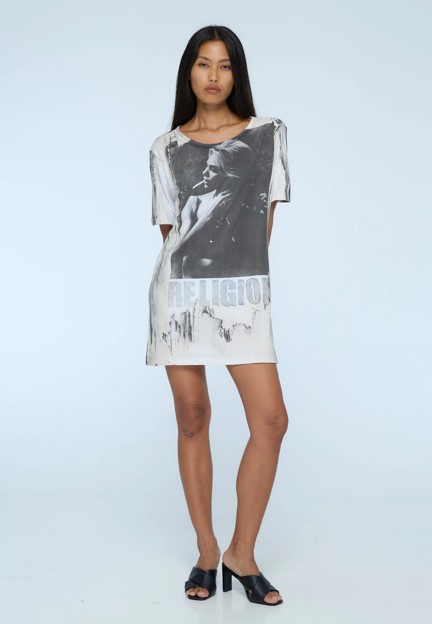 GIRL SMOKING DRESS WHITE 7 GIRL SMOKING DRESS WHITE - Image 7