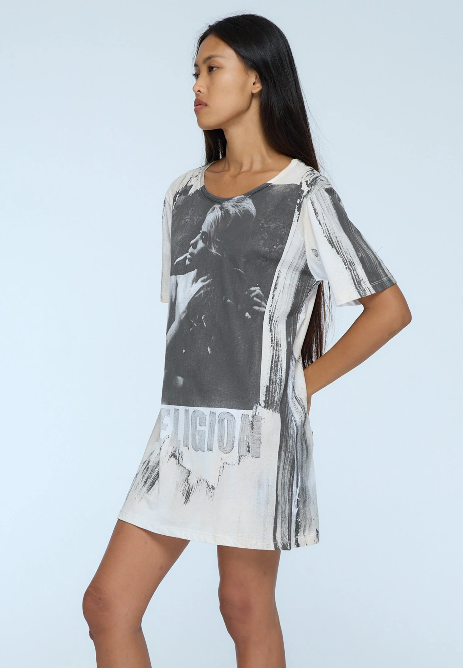 GIRL SMOKING DRESS WHITE 6 GIRL SMOKING DRESS WHITE - Image 6