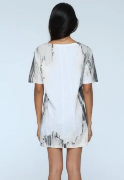 GIRL SMOKING DRESS WHITE 11 GIRL SMOKING DRESS WHITE -Religion Clothing B112GMD136