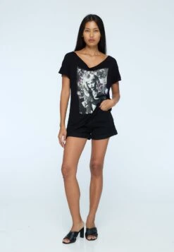 RELIGION ISN'T DEAD BLACK TOP 11 RELIGION ISN'T DEAD BLACK TOP -Religion Clothing B121RIT28BLACK2