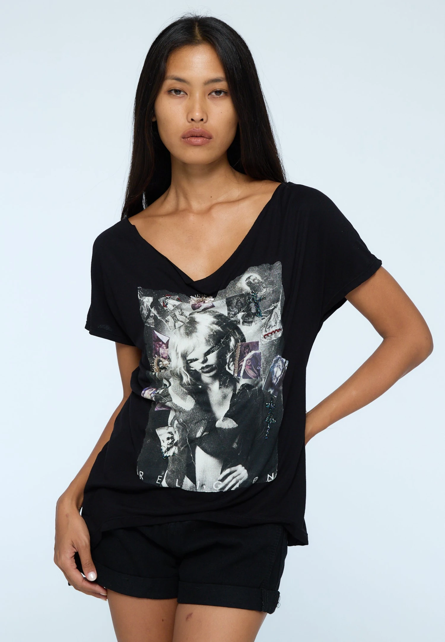 RELIGION ISN'T DEAD BLACK TOP 2 RELIGION ISN'T DEAD BLACK TOP - Image 2