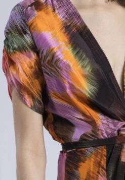 CREST MAXI DRESS OBSCURE ORANGE -Religion Clothing CRESTMAXIDRESS4