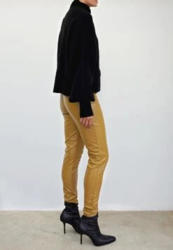 DESTINATION CAMEL FAUX LEATHER LEGGINGS 8 DESTINATION CAMEL FAUX LEATHER LEGGINGS -Religion Clothing DSC03903