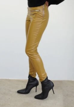 DESTINATION CAMEL FAUX LEATHER LEGGINGS 10 DESTINATION CAMEL FAUX LEATHER LEGGINGS -Religion Clothing DSC03923