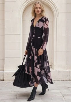 INFINITY MIDI DRESS FACADE