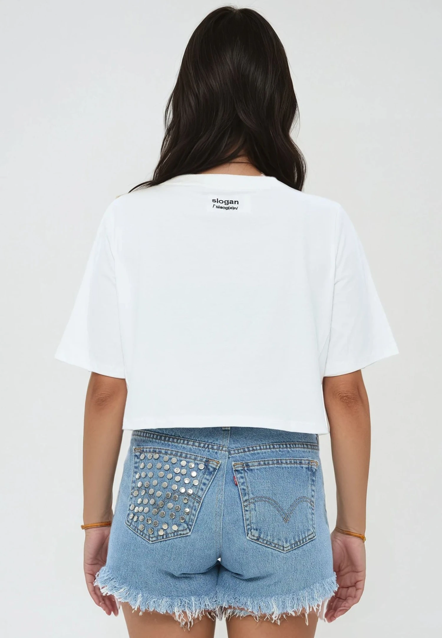 FUCK IT CROP TOP WHITE 2 FUCK IT CROP TOP WHITE - Image 2